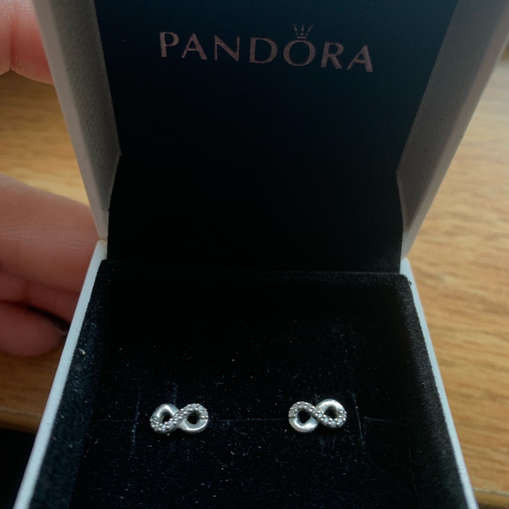 NEW Pandora Infinity earrings